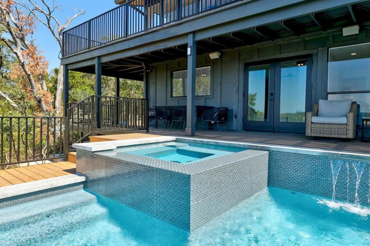 Atlantis On Lake Travis Pool Hot Tub Dock Villa Leander Ngoại thất bức ảnh