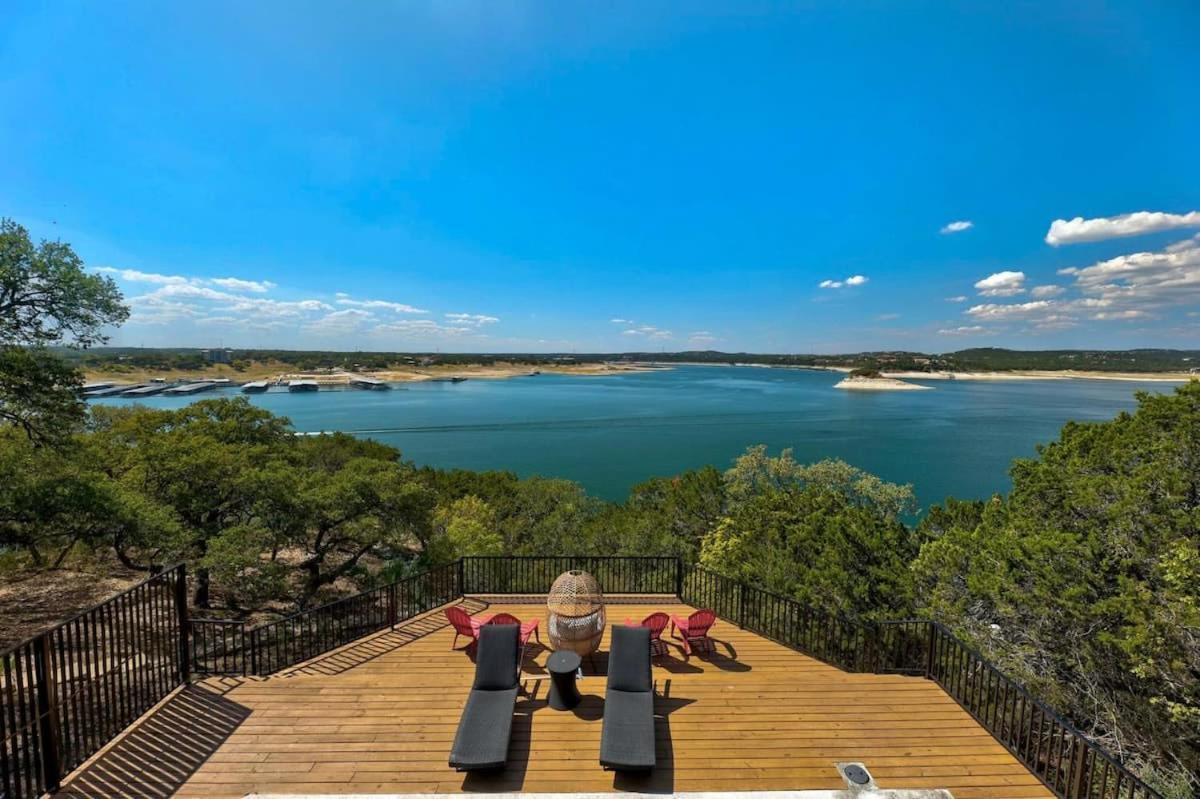 Atlantis On Lake Travis Pool Hot Tub Dock Villa Leander Ngoại thất bức ảnh