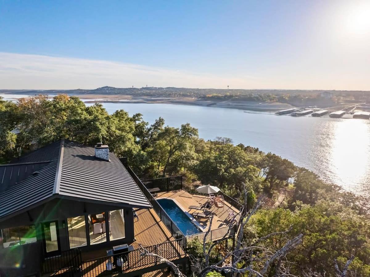 Atlantis On Lake Travis Pool Hot Tub Dock Villa Leander Ngoại thất bức ảnh