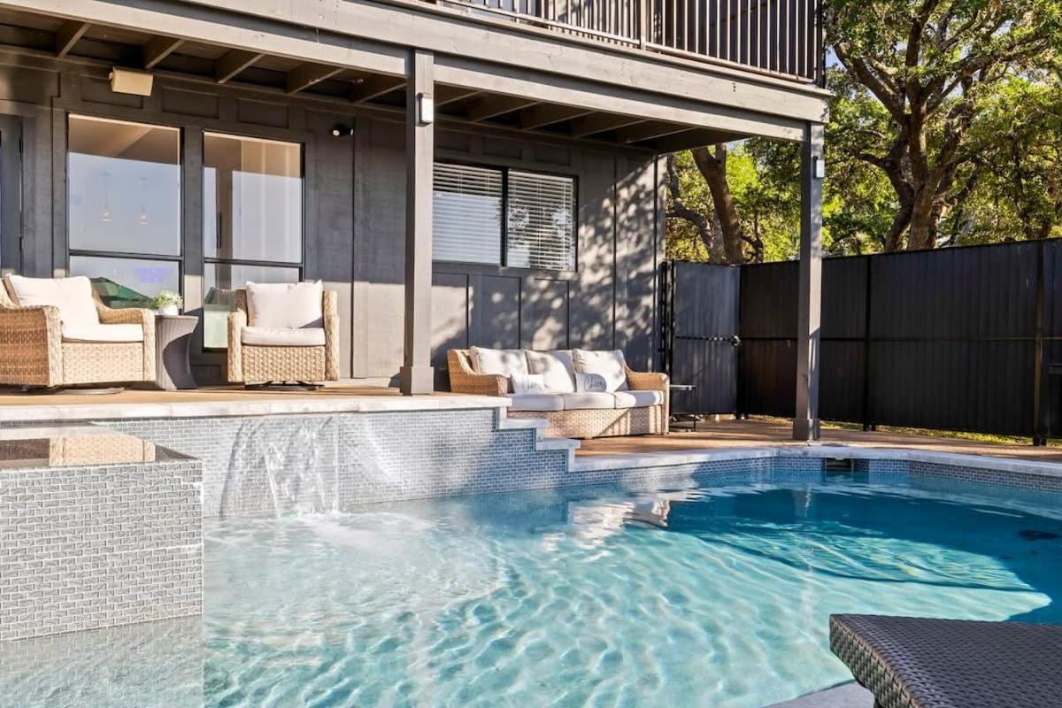 Atlantis On Lake Travis Pool Hot Tub Dock Villa Leander Ngoại thất bức ảnh