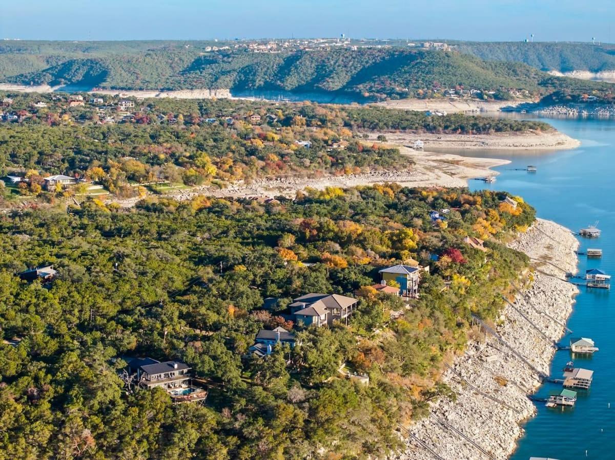 Atlantis On Lake Travis Pool Hot Tub Dock Villa Leander Ngoại thất bức ảnh